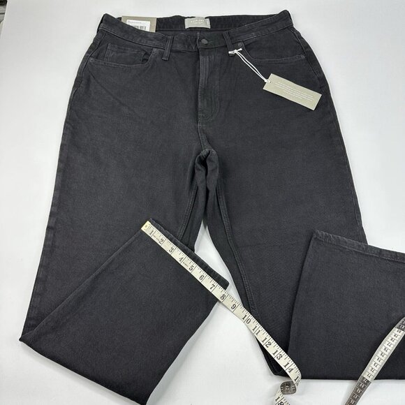 Everlane Women's NWT Black The Curvy Cheeky Hi-Rise Minimalist Jean W34/L28 - Picture 11 of 14